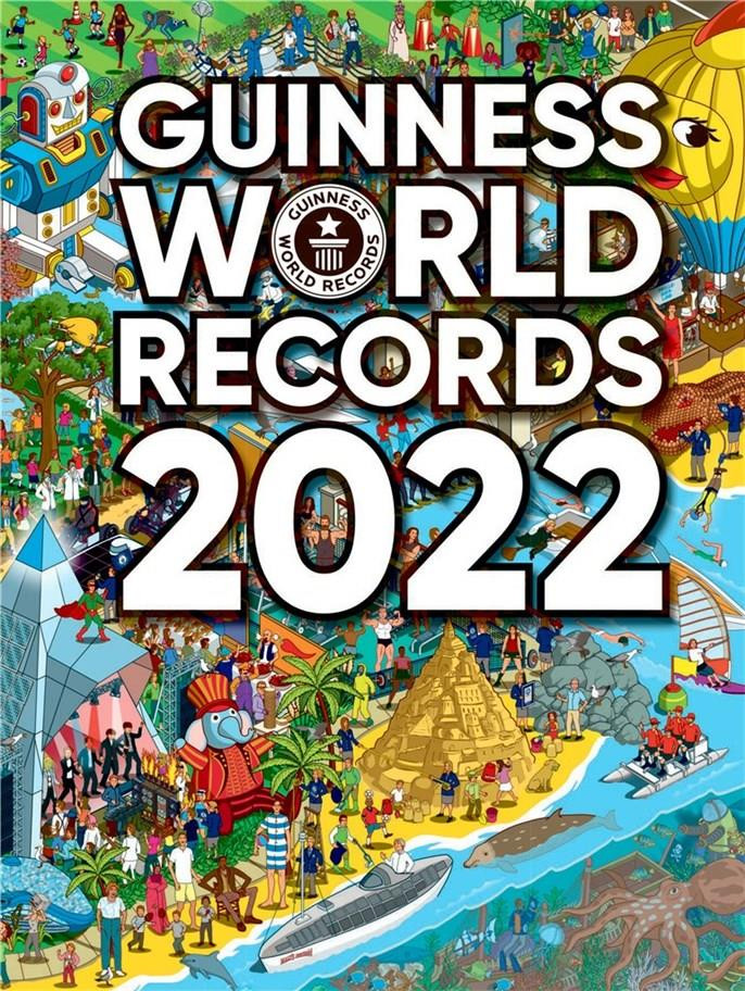 Guinness World Records 2022 (Bog, Indbundet, Dansk) af Guinness World