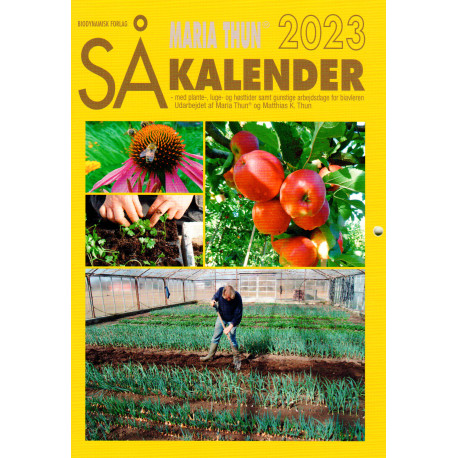 Maria Thun S&aring;kalender 2023 (H&aelig;ftet, Dansk)