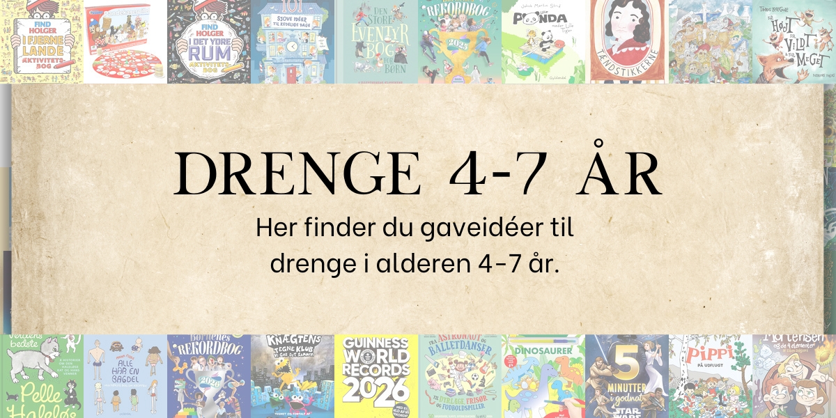 Gaveideer: 4-7-årige drenge