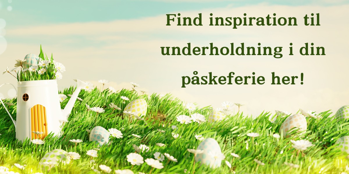 Bøger og spil til påskeferien