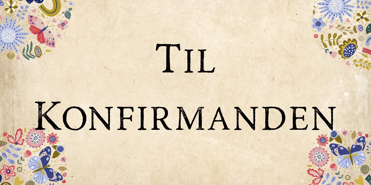 Til konfirmanden