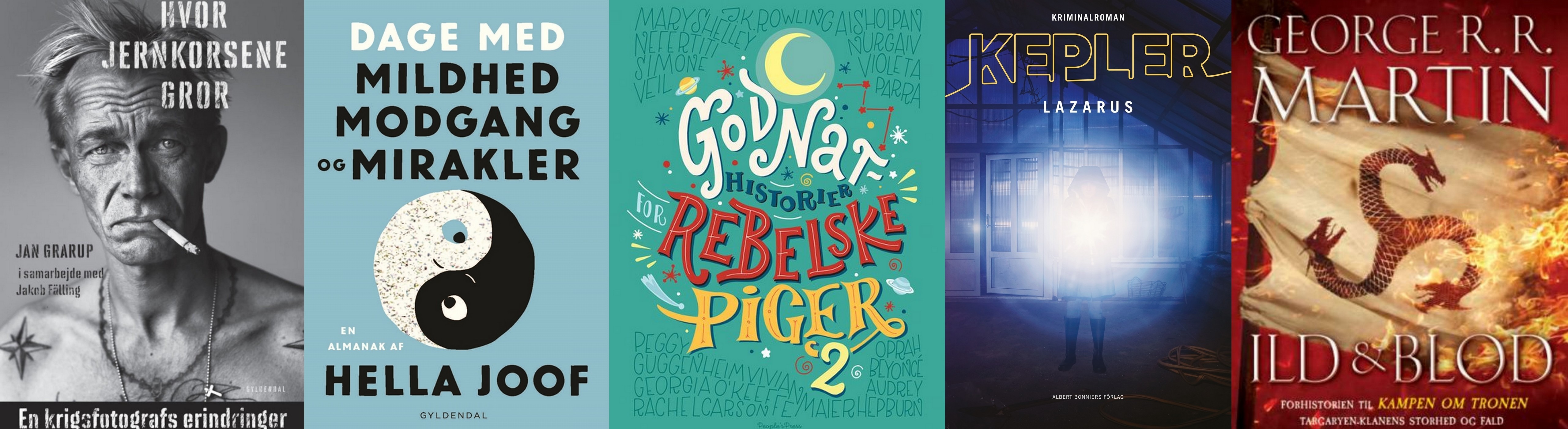 Spændende nye udgivelser fra Gyldendal og People'sPress
