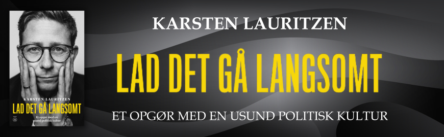 LAD DET GÅ LANGSOMT af Karsten Lauritzen