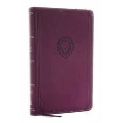 NKJV, Thinline Bible Youth Edition, Leathersoft, Purple, Red Letter, Comfort Print: Holy Bible, New King James Version