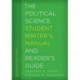 The Political Science Student Writer's Manual and Reader's Guide