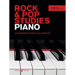 Rock & Pop Studies: Piano: 88 Progressive Studies and Exercises