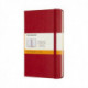 Moleskine Medium Ruled Hardcover Notebook: Scarlet: Scarlet