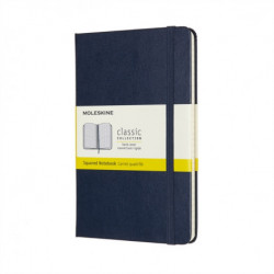 Moleskine Medium Squared Hardcover Notebook: Sapphire Blue: Sapphire Blue