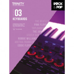 Trinity College London Rock & Pop 2018 Keyboards Grade 3