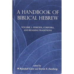 A Handbook of Biblical Hebrew