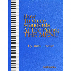 How to Voice Standards at the Piano - The Menu