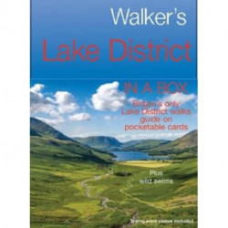 Lake District Walks in a Box: Britain's only Lake District walks on pocketable cards- Includes wild swimming locations