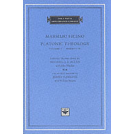Platonic Theology: Books I-IV