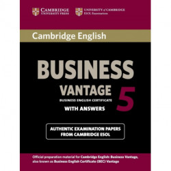 Cambridge English Business 5 Vantage Student's Book with Answers