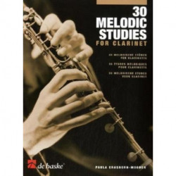 30 Melodic Studies for Clarinet