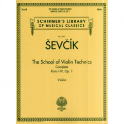 The School of Violin Technics Complete, Op. 1: The School Of Violin Technics Op.1 Complete