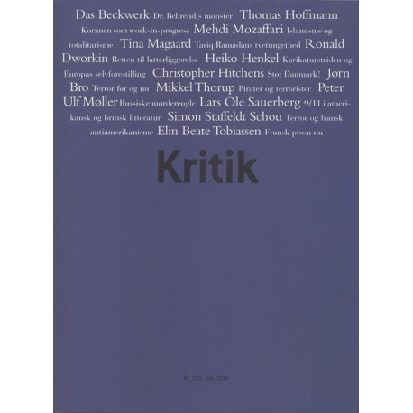 Kritik (39. Årgang)