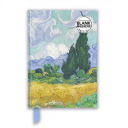 Vincent van Gogh: Wheat Field with Cypresses (Foiled Blank Journal)