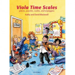 Viola Time Scales: Pieces, puzzles, scales, and arpeggios