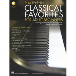 Piano Fun- Classical Favorites for Adult Beginners: Featuring Lead Sheets and Arrangements for the Beginning Pianist