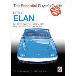 Lotus Elan: S1 to Sprint and Plus 2 to Plus 2s 130/5 1962 to 1974