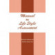 Manual For Life Style Assessment