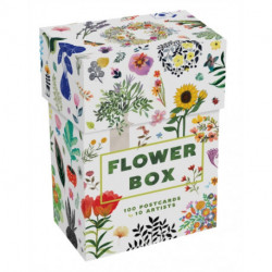 Flower Box Postcards: 100 Postcards by 10 artists