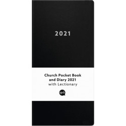 Church Pocket Book and Diary 2021 Black