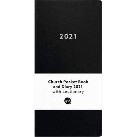 Church Pocket Book and Diary 2021 Black