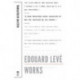 Edouard Leve: Works
