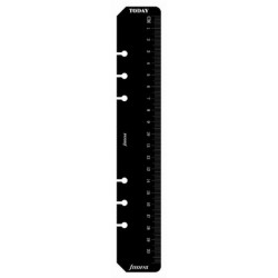 Filofax A5 Ruler page marker black refill