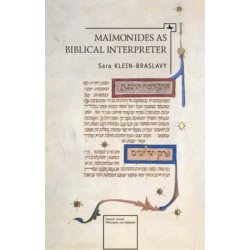 Maimonides as Biblical Interpreter