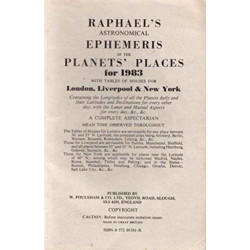 Raphael's Astronomical Ephemeris of the Planets' Places
