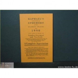 Raphael's Astronomical Ephemeris of the Planets' Places