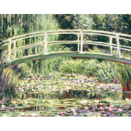 Monet Waterlily Garden Keepsake Box