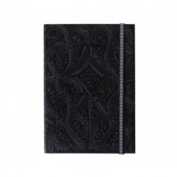 Christian Lacroix Black A5 6" X 8" Paseo Notebook