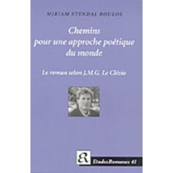 Chemins pour une approche poetique du monde: Le roman selon J M G Le Clezio