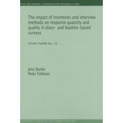Impact of Incentives & Interview Methods on Response Quantity & Quality in Diary- & Booklet-Based Surveys