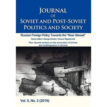 Journal of Soviet and Post-Soviet Politics and Society: 2019/2