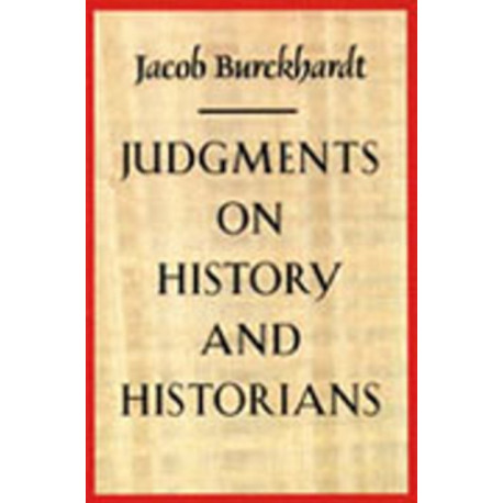 Judgments on History & Historians
