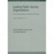 Leading Public Service Organizations: How to Obtain Employees with High Self-Efficacy