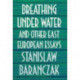 Breathing under Water and Other East European Essays