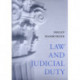 Law and Judicial Duty