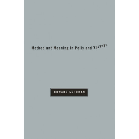 Method and Meaning in Polls and Surveys