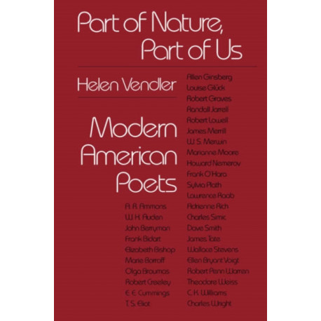 Part of Nature, Part of Us: Modern American Poets