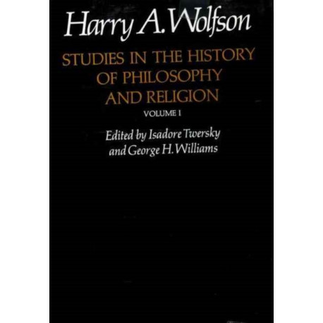 Studies in the History of Philosophy and Religion
