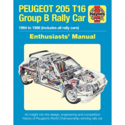 Peugeot 205 T16 Group B Rally Car: 1983 to 1988