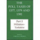 The Poll Taxes of 1377, 1379, and 1381: Part 3. Wiltshire - Yorkshire