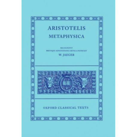 Aristotle Metaphysica