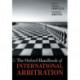 The Oxford Handbook of International Arbitration